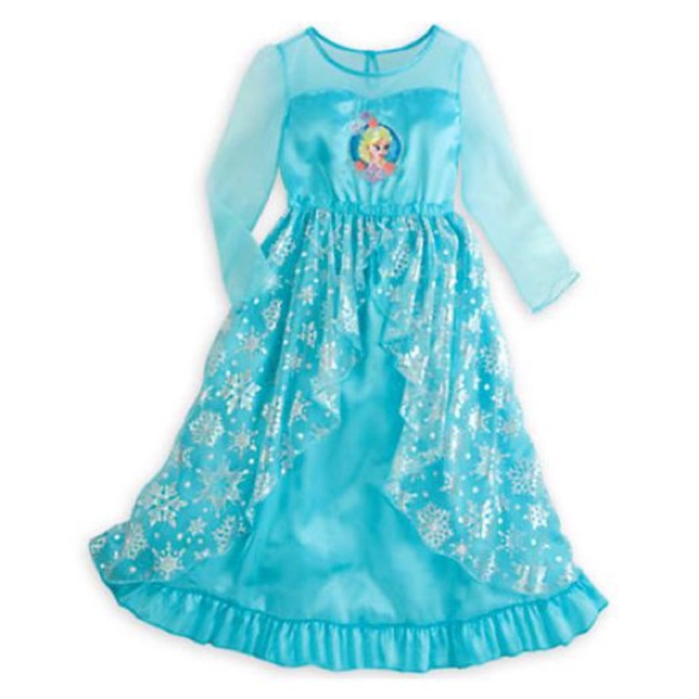 Disney Store Exclusive Frozen Elsa Nightgown